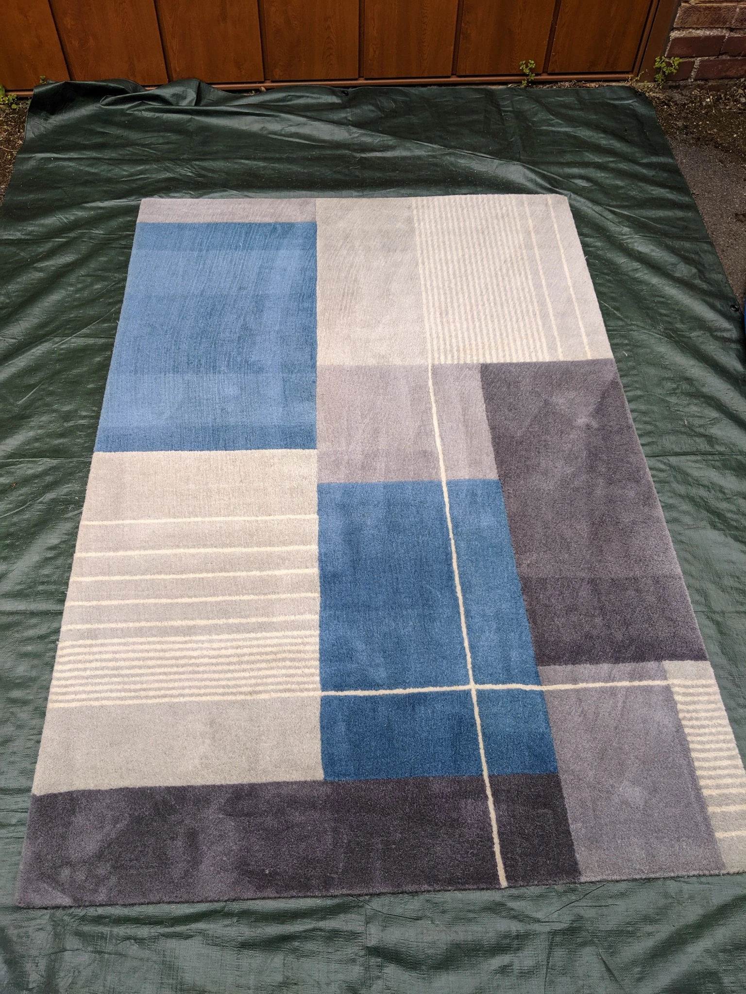 Residential rug after professional cleaning by Exact Clean