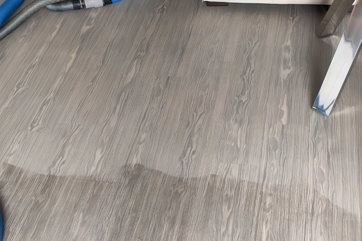 Professional LVT floor cleaning by Exact Clean